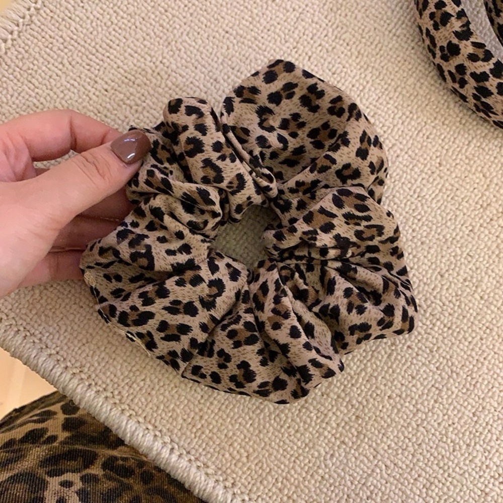 NWOT Leopard Print Scrunchie